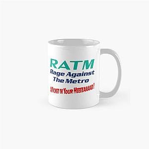 Men Women Ratm Rage Against Gift Metro Aticket   Classic Mug RB0812