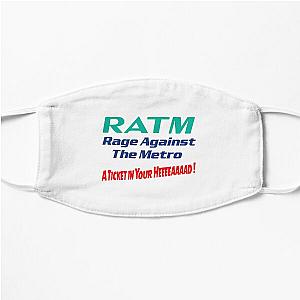 Men Women Ratm Rage Against Gift Metro Aticket   Flat Mask RB0812