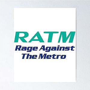 Gift Ratm Rage Against The Metro Men Women   Poster RB0812