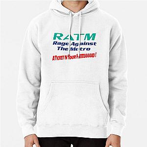 Men Women Ratm Rage Against Gift Metro Aticket   Pullover Hoodie RB0812