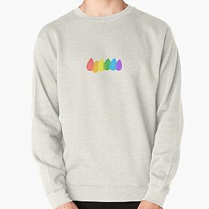 Rainbow Sweatshirts - Rainbow flag drops. LGBTQ minimalist design. Pullover Sweatshirt RB1603