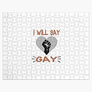 LGBTQ Shirt, Be Kind Shirt Jigsaw Puzzle RB1603