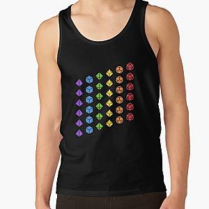 Slanted Dice Set Rainbow Flag Tank Top RB1603