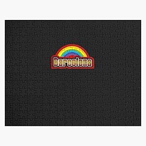 Barcelona Gay Pride Rainbow Flag Essential T-Shirt Jigsaw Puzzle RB1603