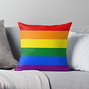 Rainbow Flag LGBT Flag Throw Pillow RB1603