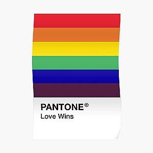 Pantone: Love Wins LGBT Pride Poster RB1603