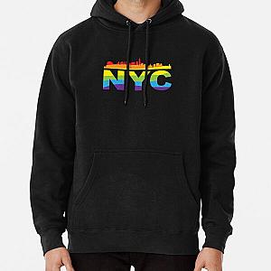Rainbow Hoodies - NYC Rainbow LGBT Pride Pullover Hoodie RB1603