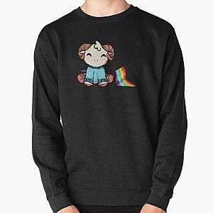 Rainbow Sweatshirts - Jschlatt m-erch jschlatt plushie Rainbow Flag T-Shirts Pullover Sweatshirt RB1603