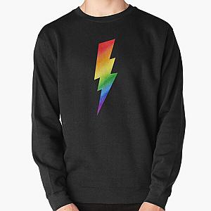 Rainbow Sweatshirts - Lightning bolt gay pride rainbow flags LGBTQ equality Pullover Sweatshirt RB1603
