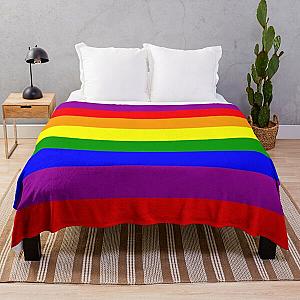 GAY. Gay Pride. Rainbow Flag. LGBT. Pride Flag. Throw Blanket RB1603