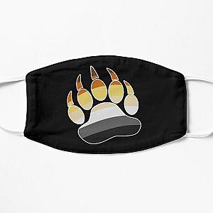 Mens Daddy Bear Paw Print LGBT Flat Mask RB1603