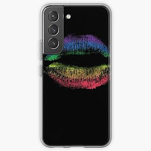 Rainbow Pride Kiss // LGBT Gay Rights Flag Lips Samsung Galaxy Soft Case RB1603