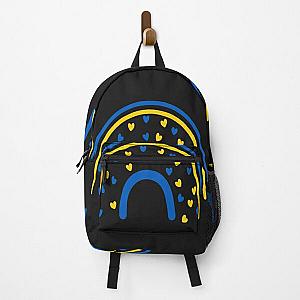 Ukraine Rainbow Flag I Stand with Ukraine Ukrainian Flag Ukraine Support Backpack RB1603