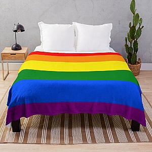 LGBT flag (Rainbow flag) Throw Blanket RB1603
