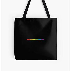 Rainbow Bags - LGBT thin subtle modern rainbow flag  Tote Bag RB1603