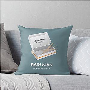 Rain Man Alternative Movie Poster Throw Pillow