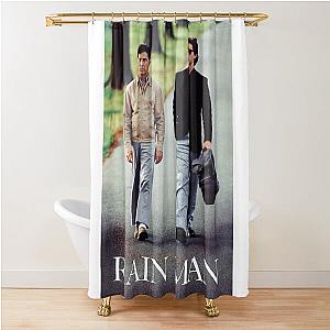 Rain Man Retro Shower Curtain