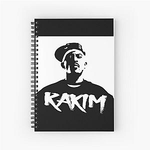 Rakim rapper designs  Spiral Notebook