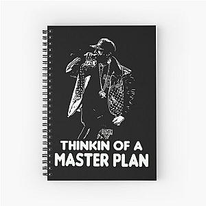 Vintage-Inspired Rakim God MC Tee - Hip Hop T-Shirt for True Fans Spiral Notebook