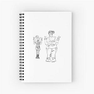 Rakim and Kerry Classic  Spiral Notebook