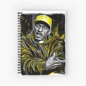 rakim print  Spiral Notebook