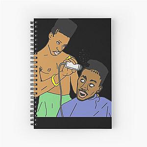 Rakim Big Daddy Kane Gets a Haircut Spiral Notebook