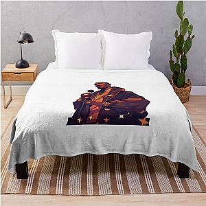 Rakim Rapper Throw Blanket