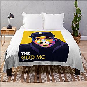 The God MC Rakim Throw Blanket