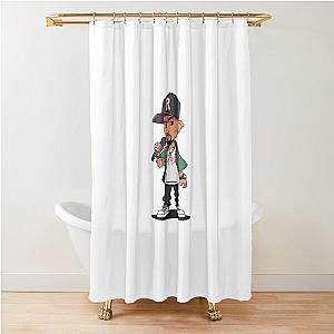 Rakim Rapper Shower Curtain