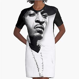 The GOD Rakim Graphic T-Shirt Dress