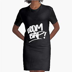 Rakim  Boom Bap, Original Rap! Graphic T-Shirt Dress