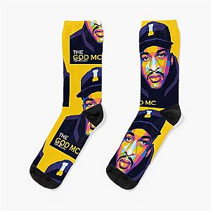 The God MC Rakim Socks