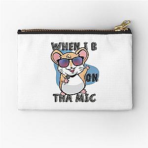 Rakim - When I B On Tha Mic Classic  Zipper Pouch