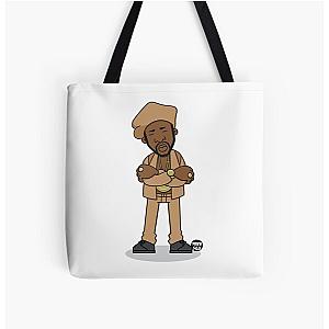 Evolution Of The B-Boy – Rakim All Over Print Tote Bag