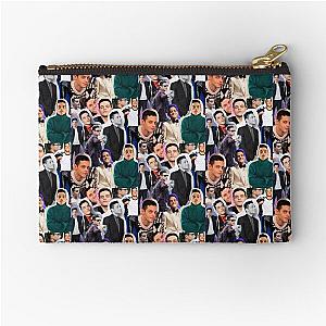 Rami malek collage  Zipper Pouch