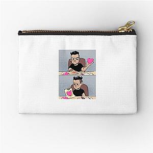 Mr. Robot - Rami Malek Love Heart Zipper Pouch