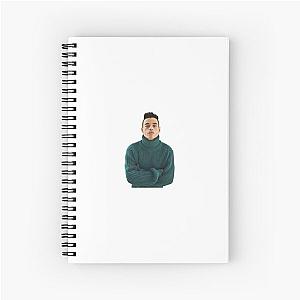 Rami malek  Spiral Notebook