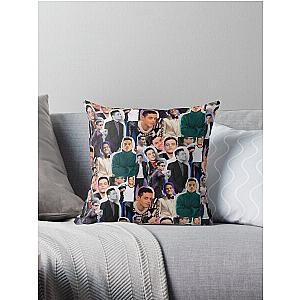 Rami malek collage  Throw Pillow