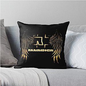 Rammstein motley crue , judas priest , opeth Throw Pillow 