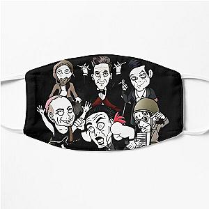 Rammstein Band Cartoon Characters Funny Vintage Style Flat Mask 