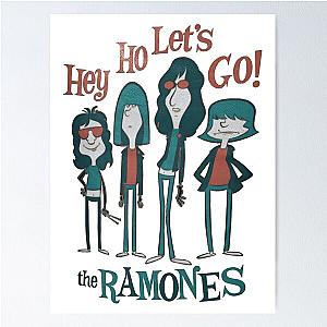 Ramones Hey Ho Lets Go Poster