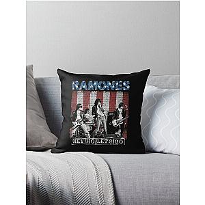 Ramones Scandinavia Tour Throw Pillow