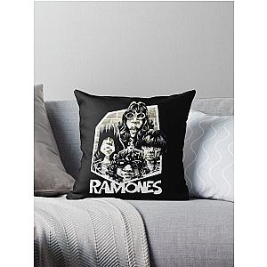 RR Ramones Throw Pillow