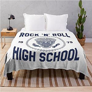 Rock and Roll High School - the Ramones - 1979  Throw Blanket