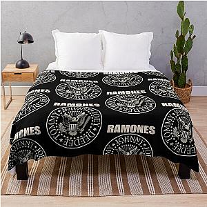 The Ramones Punk Rock Throw Blanket