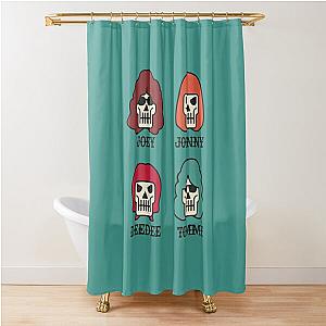 RIP RAMONES  Shower Curtain