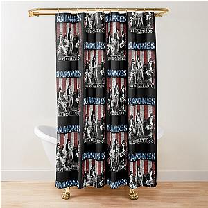 Ramones Scandinavia Tour Shower Curtain