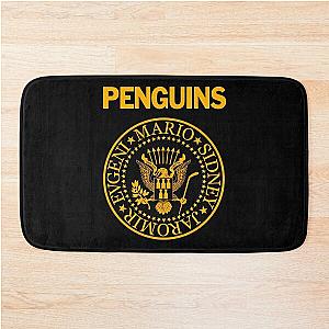 Penguins - Ramones Mashup Bath Mat