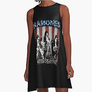 Ramones Scandinavia Tour A-Line Dress