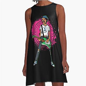 Day Gifts Ramones Band Graphic For Fans A-Line Dress